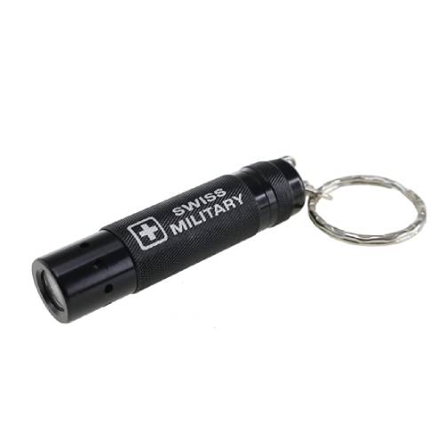 Swiss Military Unisex Black Travel Keychain