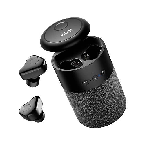 Vibez by Lifelong 2-in-1 Wireless Speaker and Bluetooth TWS Earphones