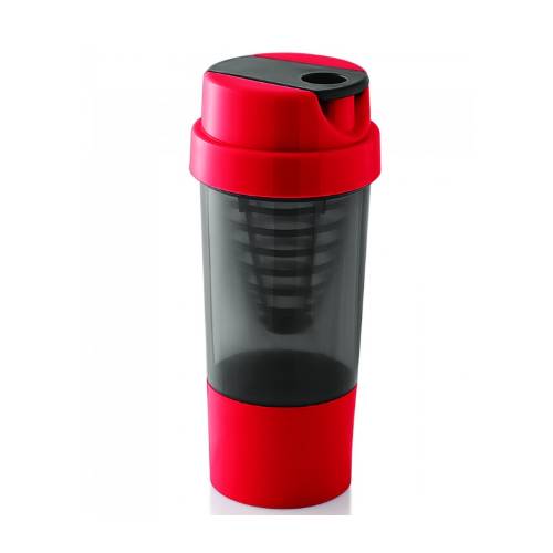 Shaker water bottle