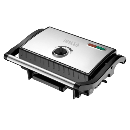Inalsa Treat 1500W Panini Grill Sandwich Maker with Oil Tray