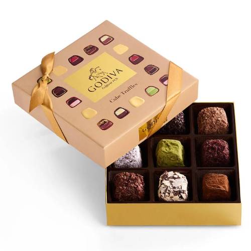 Cube Truffles Gift Box - 9 Box