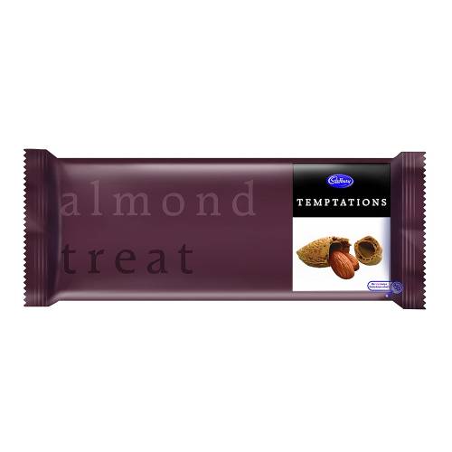 Cadbury Temptations Almond Treat Chocolate Bar- 72g