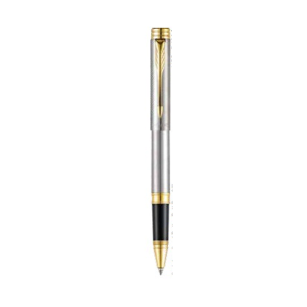 Parker Rollerball Pen Metal with Gold Trim