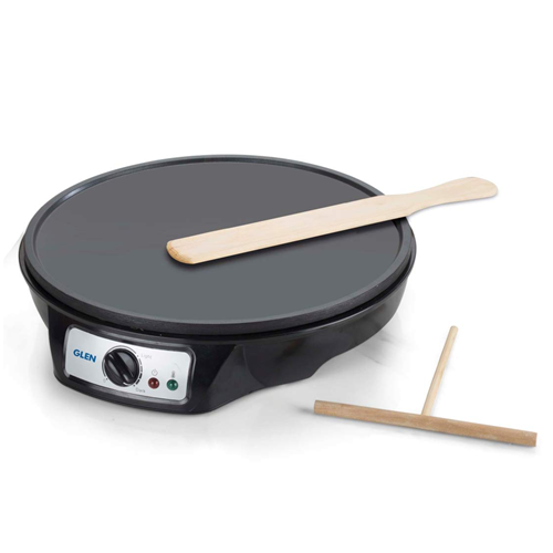 Glen Electric Dosa Maker with Wooden Batter and Spatula