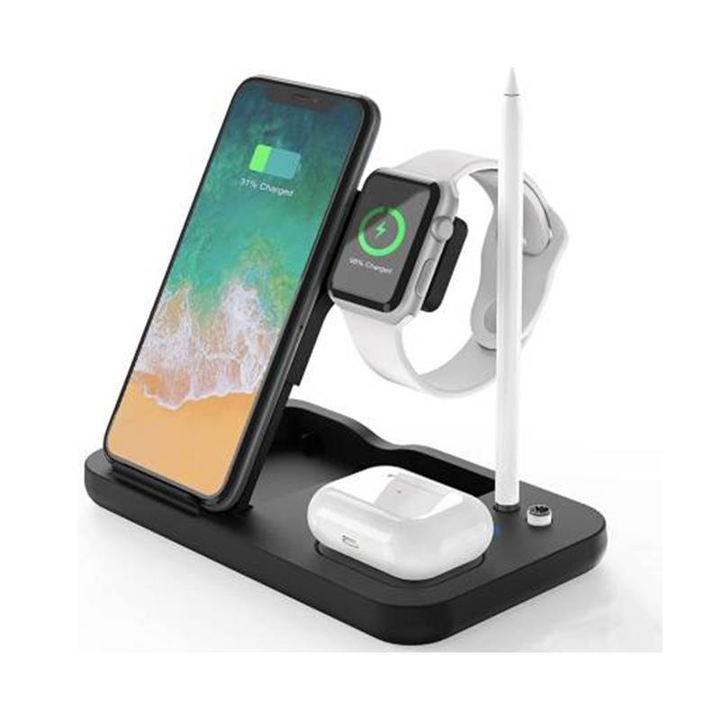 Ultraprolink Vylis Dock 15 UM1006N 4 in 1 Qi-Certified Fast Charging Station 15W Slim Foldable Charging Dock