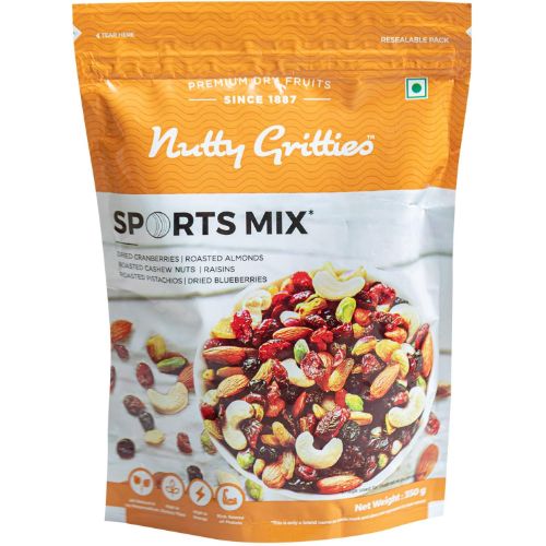 Nutty Gritties Sports Mix Healthy Snack