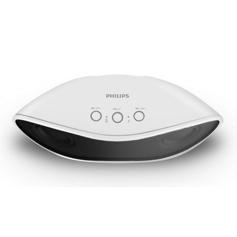 Philips Portable Wireless Bluetooth Speaker (White)