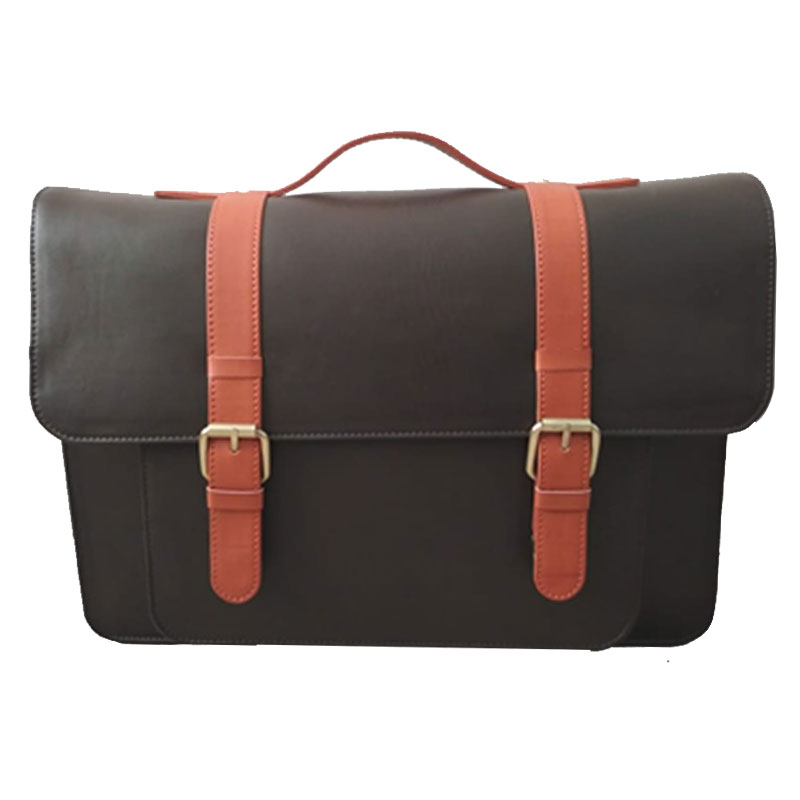 PU Satchel Laptop Messenger Bag