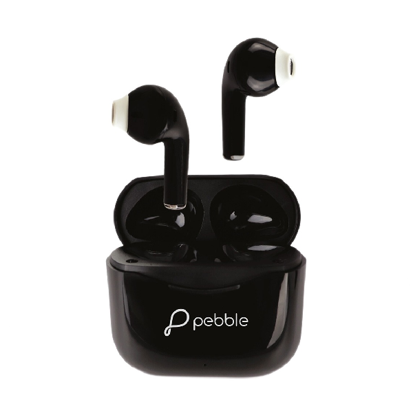 Pebble Black Neo Buds True Wireless Earbuds