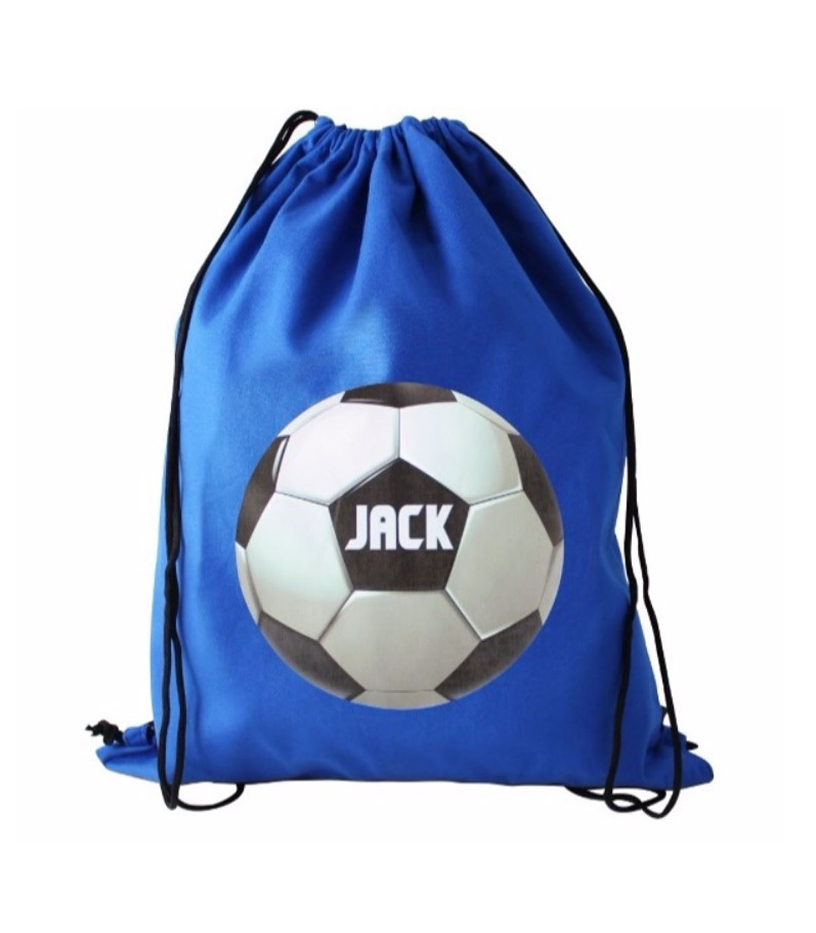 Personalised Football Drawstring Bag