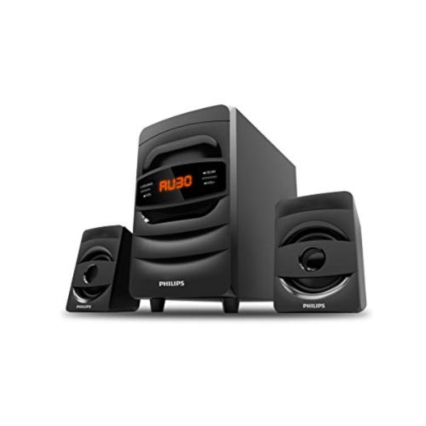 Philips Audio MMS2625B Bluetooth Multimedia Speakers Black