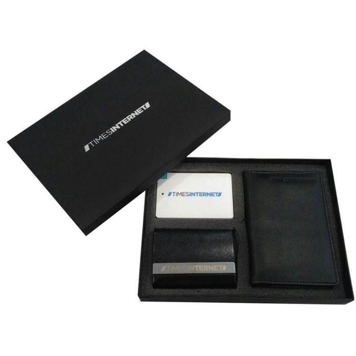 Power bank with Card holder and Passport holder