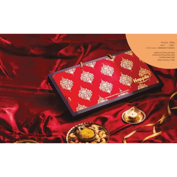 Happilo Iris Set of 4 Dry Fruit Box