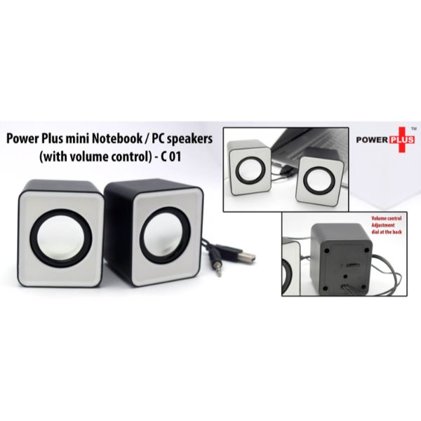 Power Plus mini Notebook PC speakers 