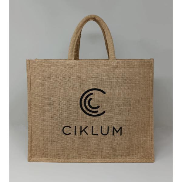 Customized Jute Bag with company name 