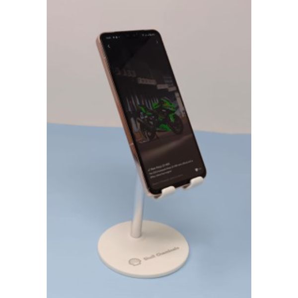 Shell chemical phone stand 