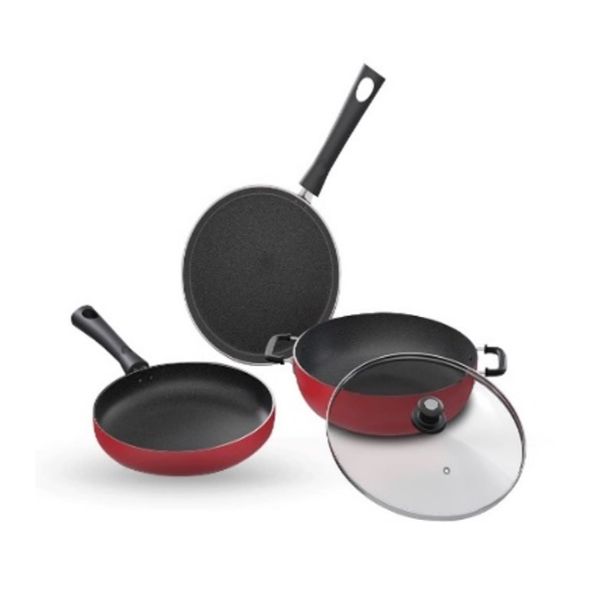 Lifelong Trio Non-Stick 3-Piece Cookware Set