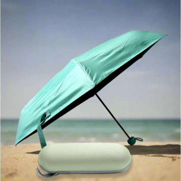 5 FOLD MANUAL OPEN UMBRELLA WITH CAPSULE CASE