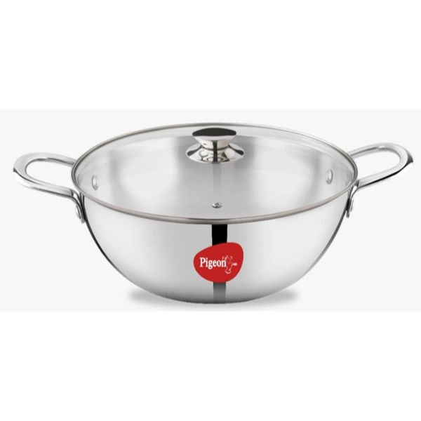 Pigeon Stainless Steel Triply Kadai