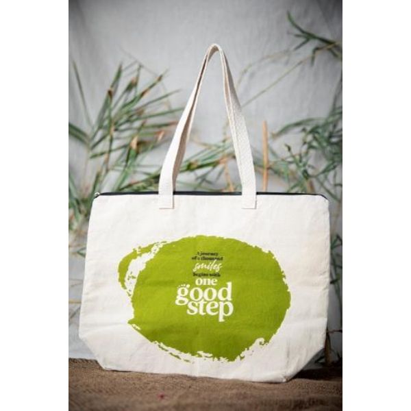 Smaller Footprint Canvas Tote bag