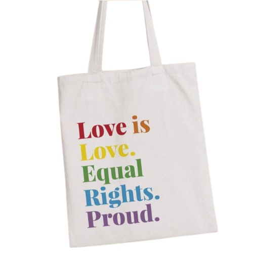 White Canvas Tote Bag