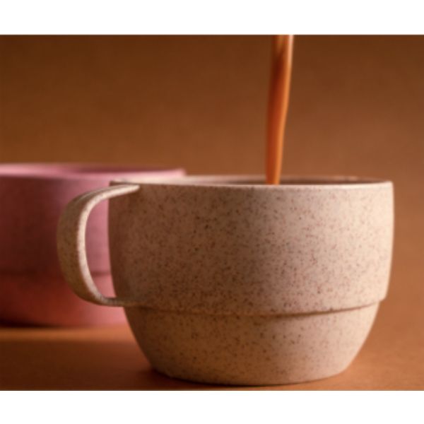 Wheat straw mugs 