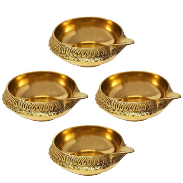 Brass Diya Holder