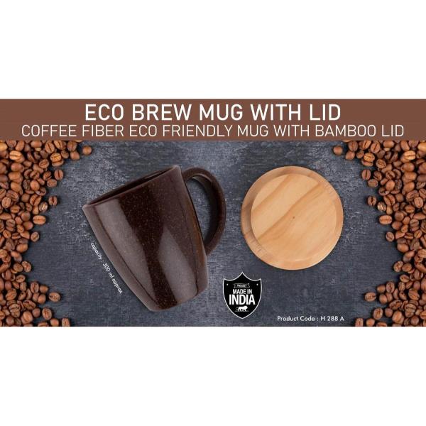 ECO BREW MUG WITH LID