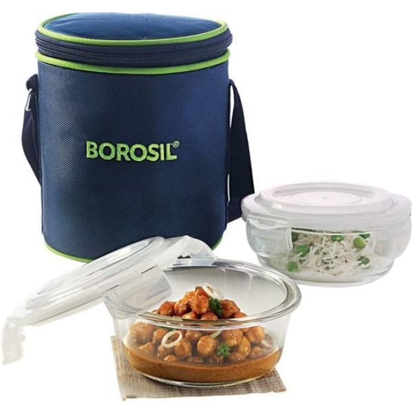 Borosil Glass Lunch Box 