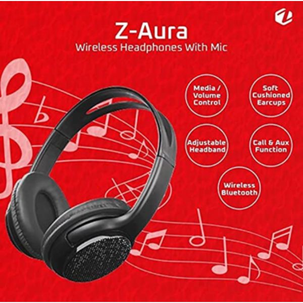 Zebronics Z Aura Wireless Headphone with MIC 