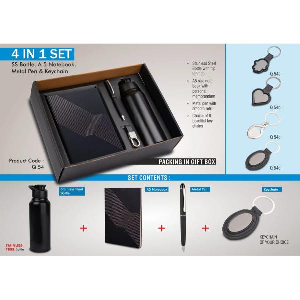 Black Gift Set 4 in 1 