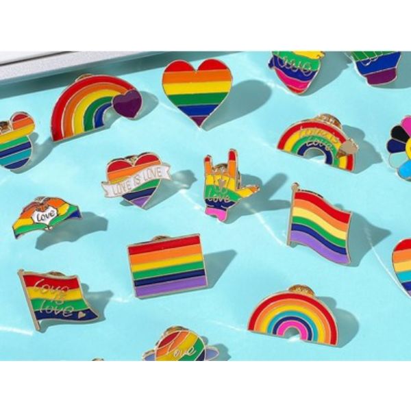 Customized Lapel Pins for pride month