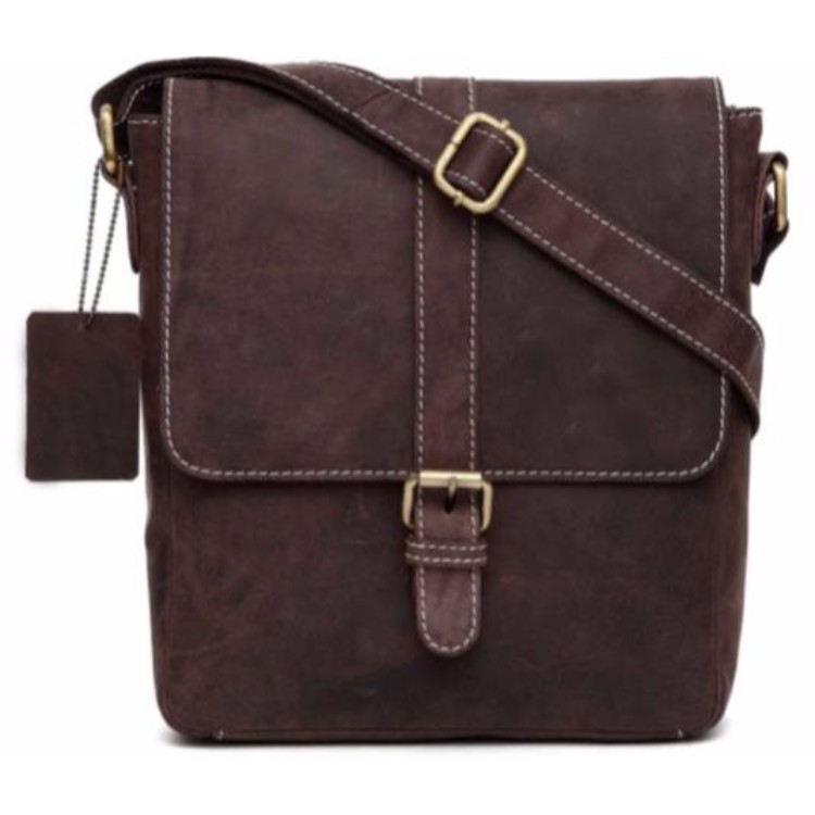 Leather Messenger Bag