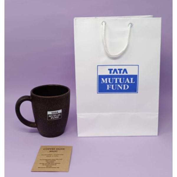 Coffee Husk Mug with Paper Bag 