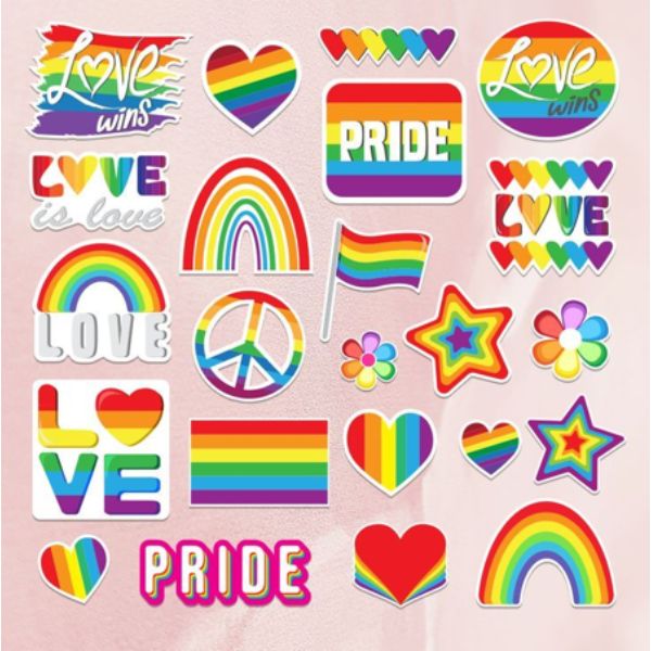 Customized Pride Design Stickers 