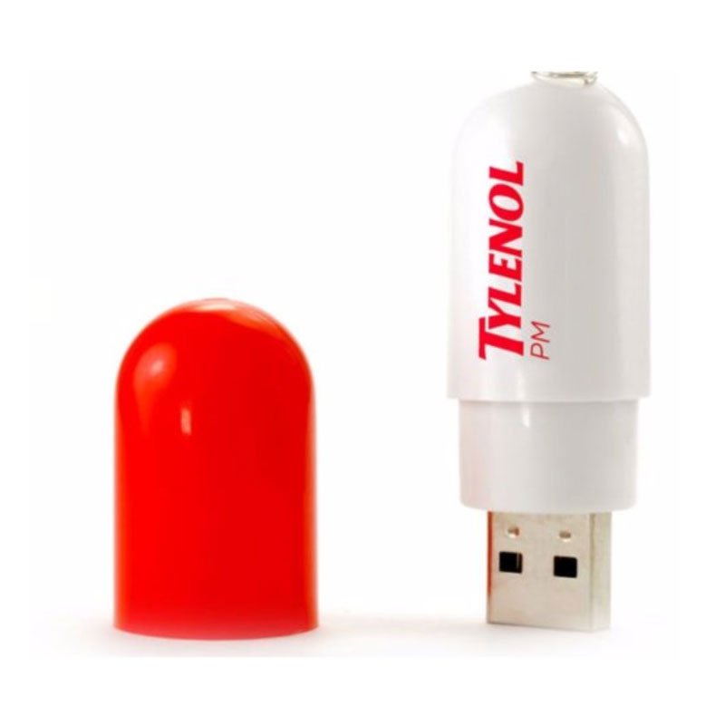 Pill Shape Pen Drive