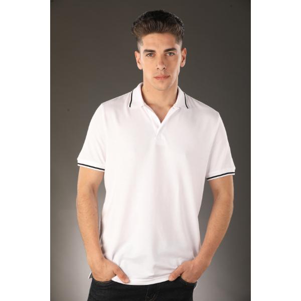 Smaller Footprint Polo Bamboo Blend T-Shirt for Mens