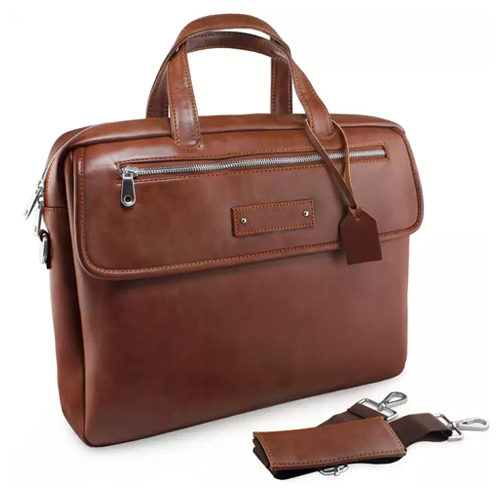 Premium Leather Multi-function Laptop bag