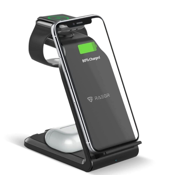 RAEGR Arc 1360 - 4 In 1 15W Wireless Charging Stand