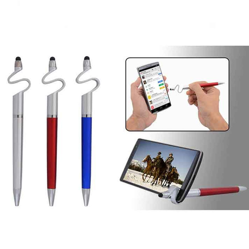 S Shape Pen with Stylus & Mobile Stand