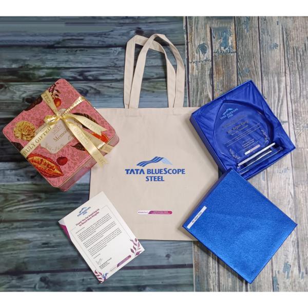 Gifting kit for Tata Bluescope