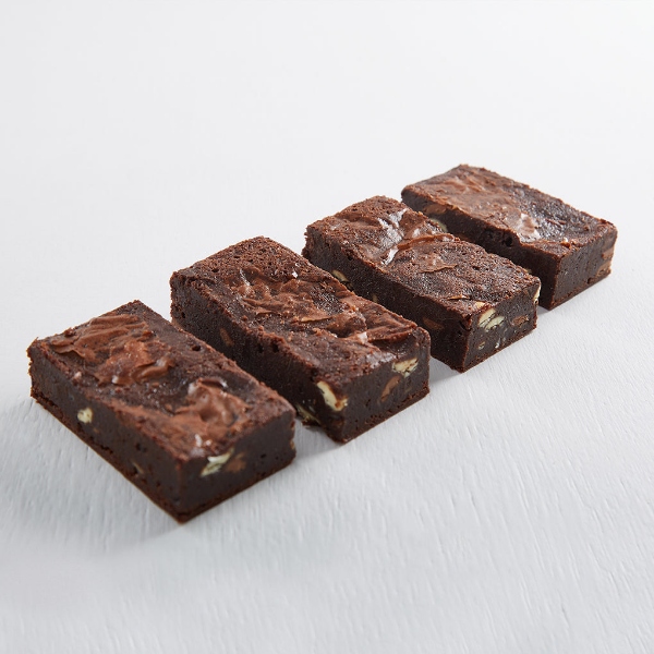 TRIPLE CHOCOLATE BROWNIES - SET OF 4