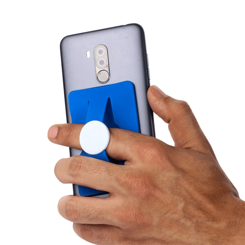 Silicon Mobile Wallet with Finger Slit