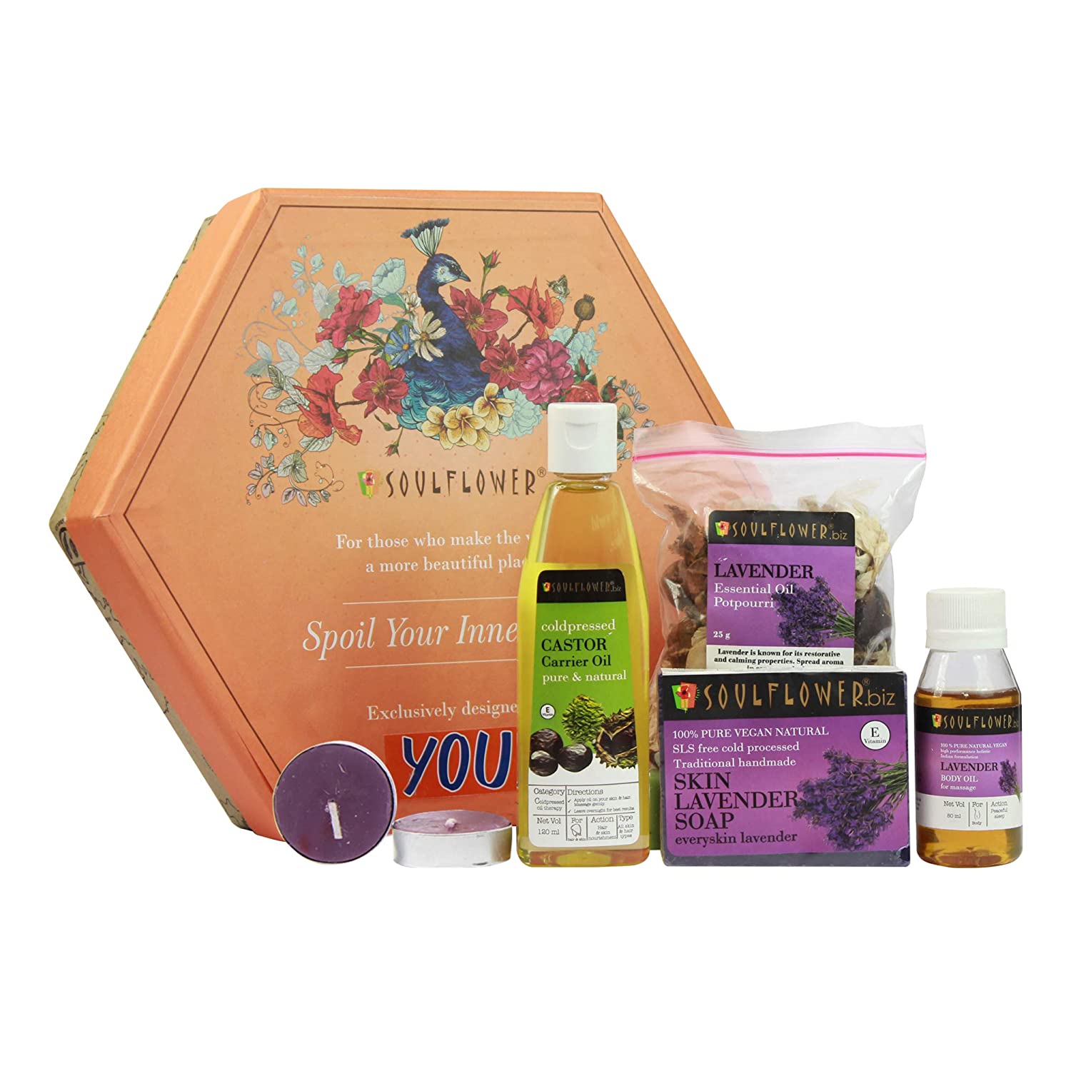 Soulflower Diva Hexagon Bath set