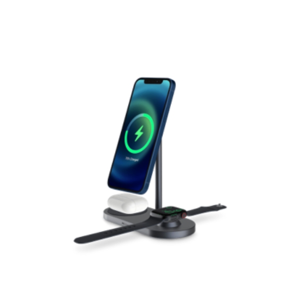 SURGE 3-In-1 Magnetic Wireless Charging Station 25W