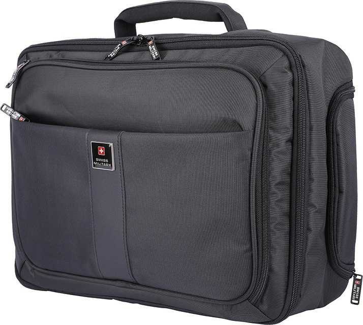 Swiss Military Laptop Briefcase cum Trolley Bag Astute - Corporate ...