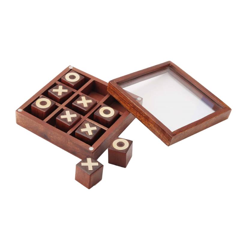 Tik Tak Toe Wooden Family Board Game