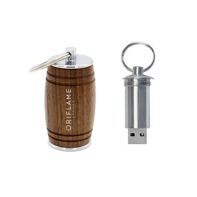 Wooden Barrel Pendrive