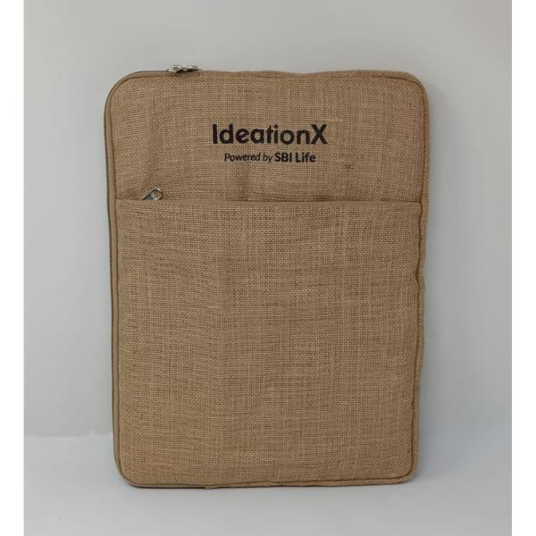 Customized Jute Laptop sleeve 