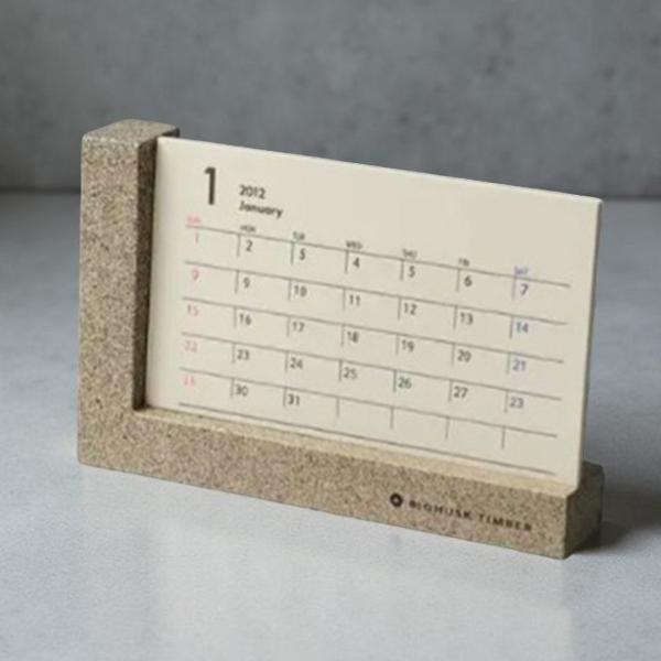Eco-friendly desk calendar